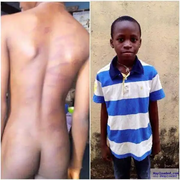 Oh No!! See What Teacher Did To Pupil For Not Doing His Homework